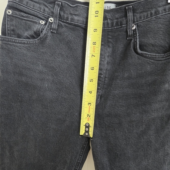 Agolde Women's Black Boot Cut Jeans -Size 29 - Picture 7 of 11